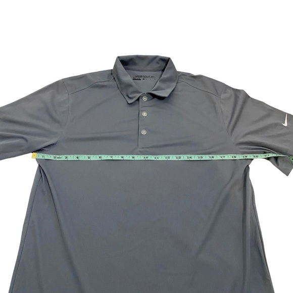 Nike Men’s Cool Gray Dri-Fit Golf Shirt, Size Small - Picture 13 of 15